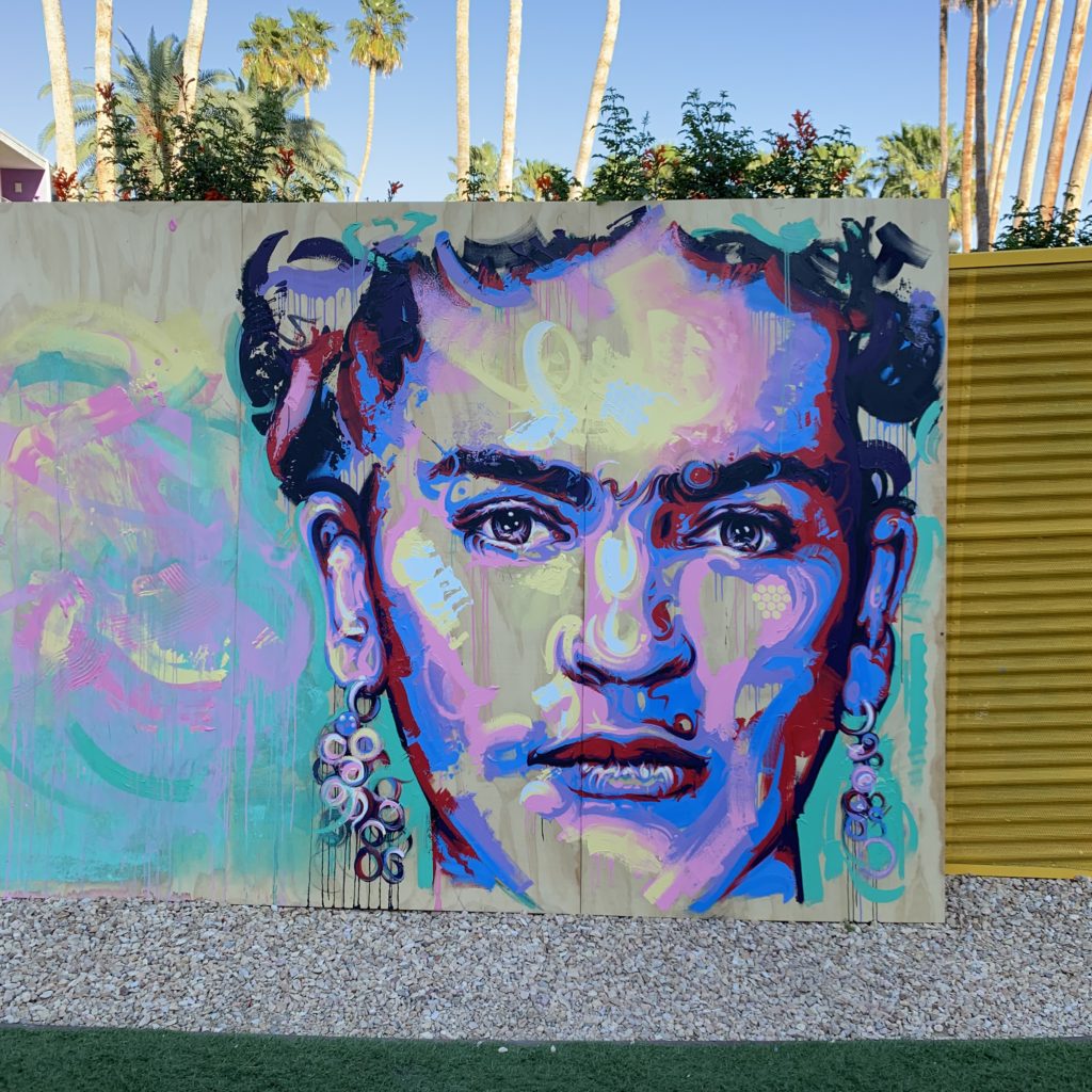 Mural of Frida Kahlo