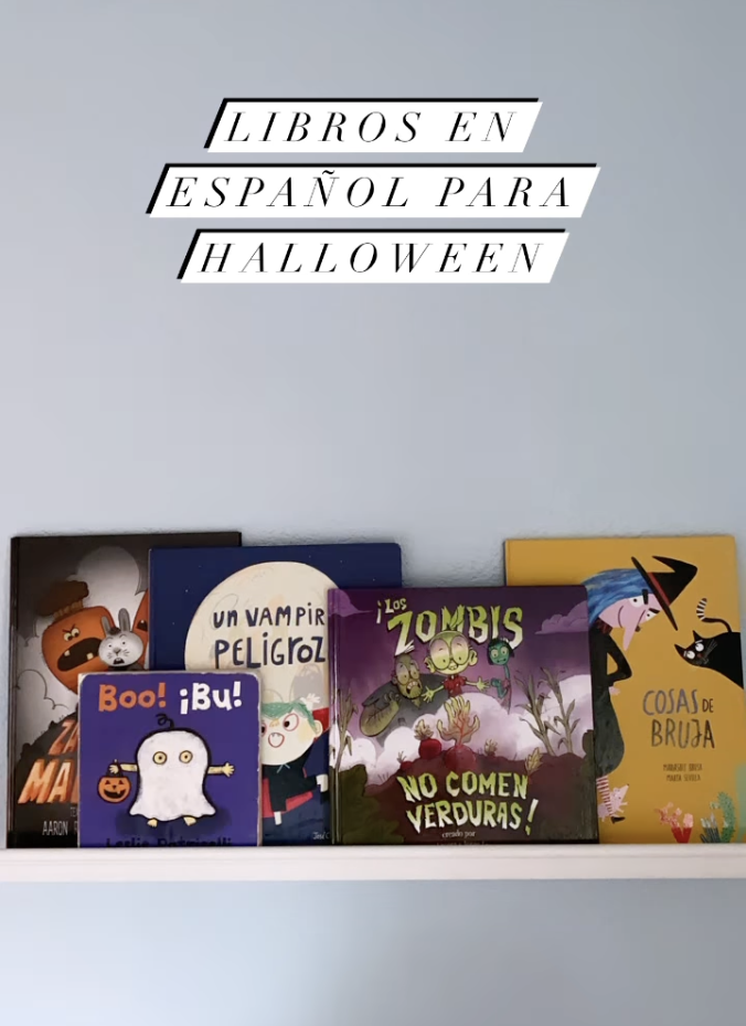 5 great Halloween books in Spanish. 